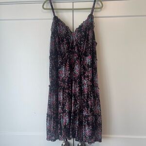 Floral Spaghetti Strap Dress
